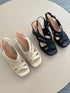 Ladies Criss Cross Straps With Buckle strap